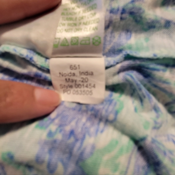 Lilly pulitzer Essie Tank blouse. - Picture 11 of 11
